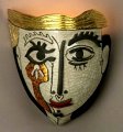 Gold Leaf Sconce - 10x10